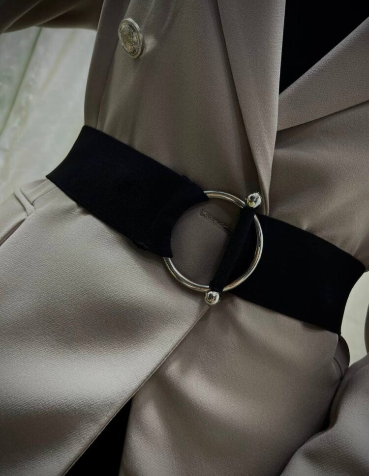 Elastic Belt With Ring And Halter Buckle - Producer: Fiori - Wholesale Women Clothes - TheBS Women