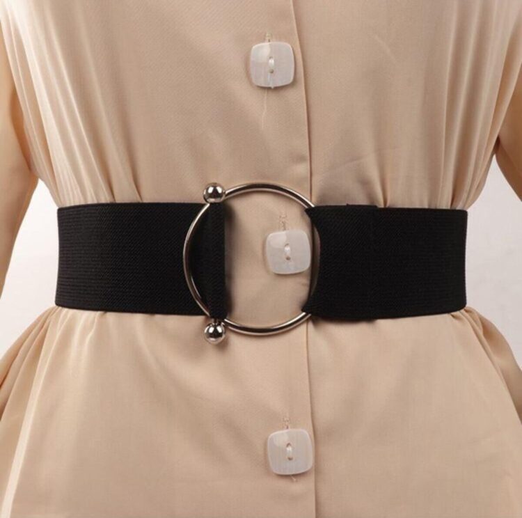 Elastic Belt With Ring And Halter Buckle - Producer: Fiori - Wholesale Women Clothes - TheBS Women