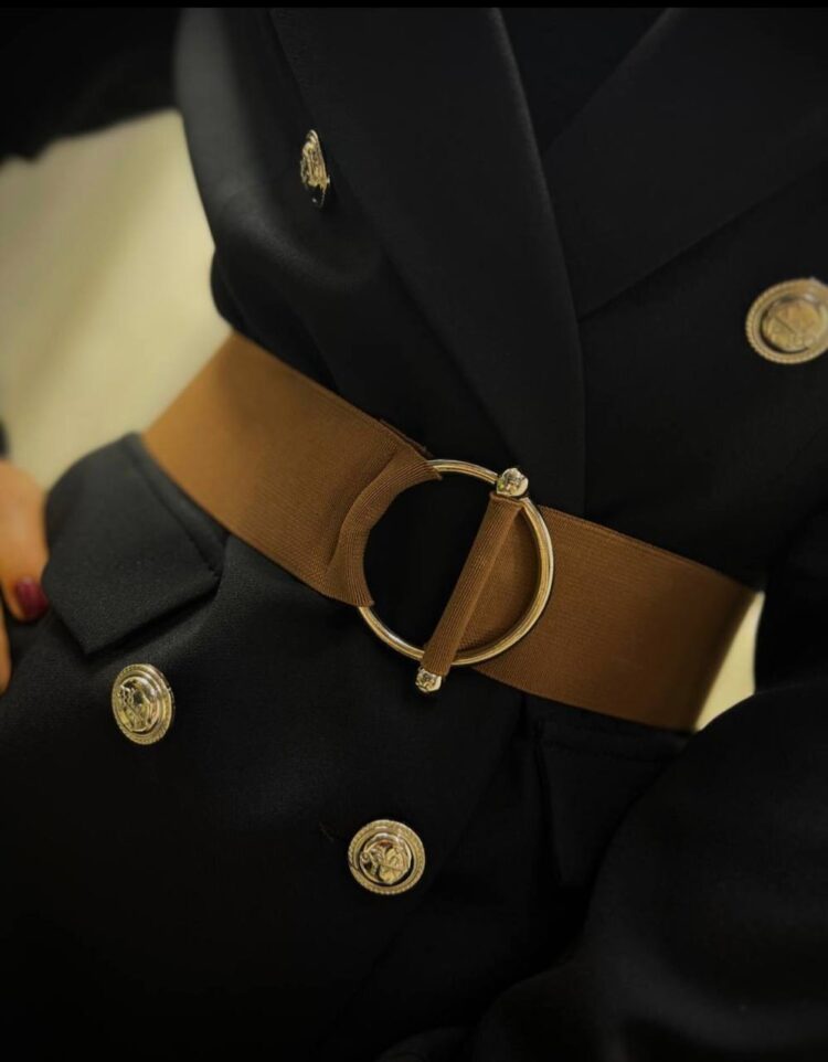 Elastic Belt With Ring And Halter Buckle - Producer: Fiori - Wholesale Women Clothes - TheBS Women