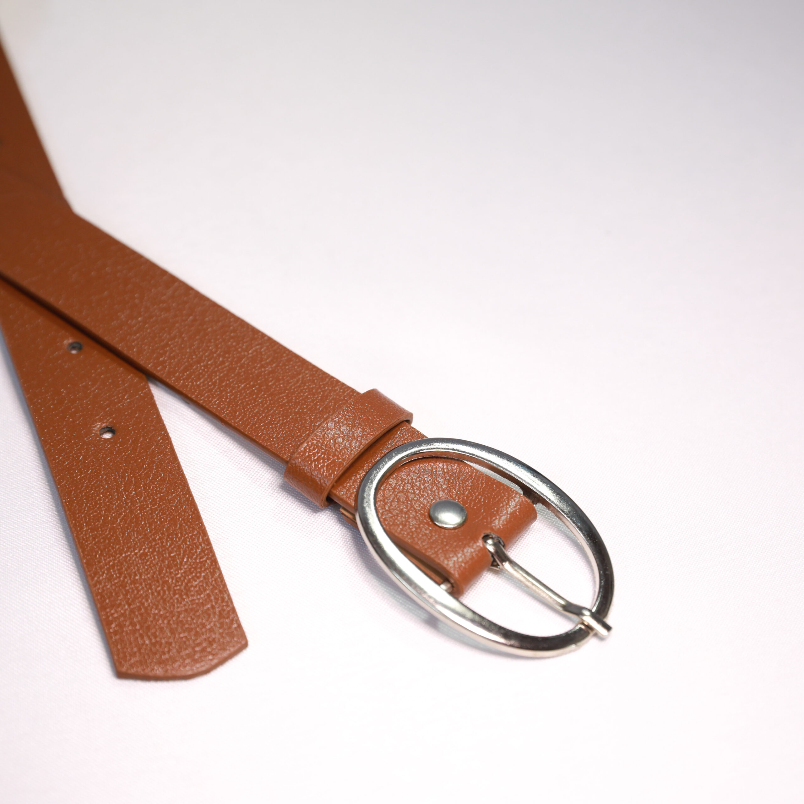 Basic Women's Belt With Oval Buckle - Producer: Fiori - Wholesale Women Clothes - TheBS Women