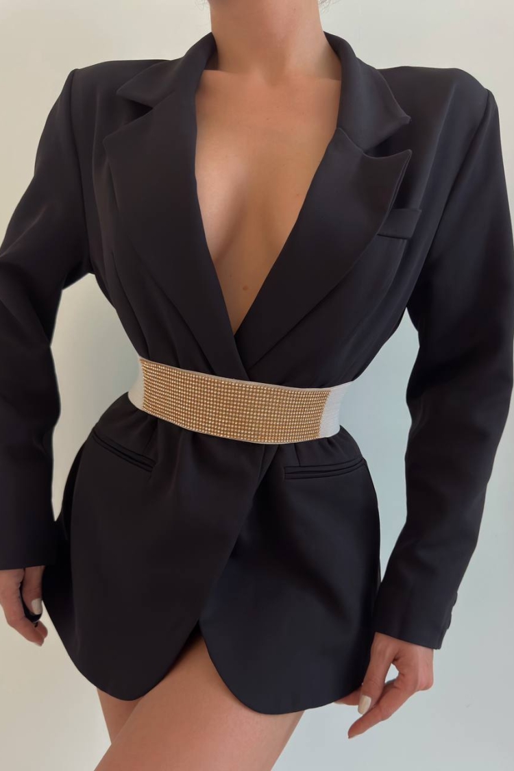 Stoned Elastic Belt - Producer: Fiori - Wholesale Women Clothes - TheBS Women