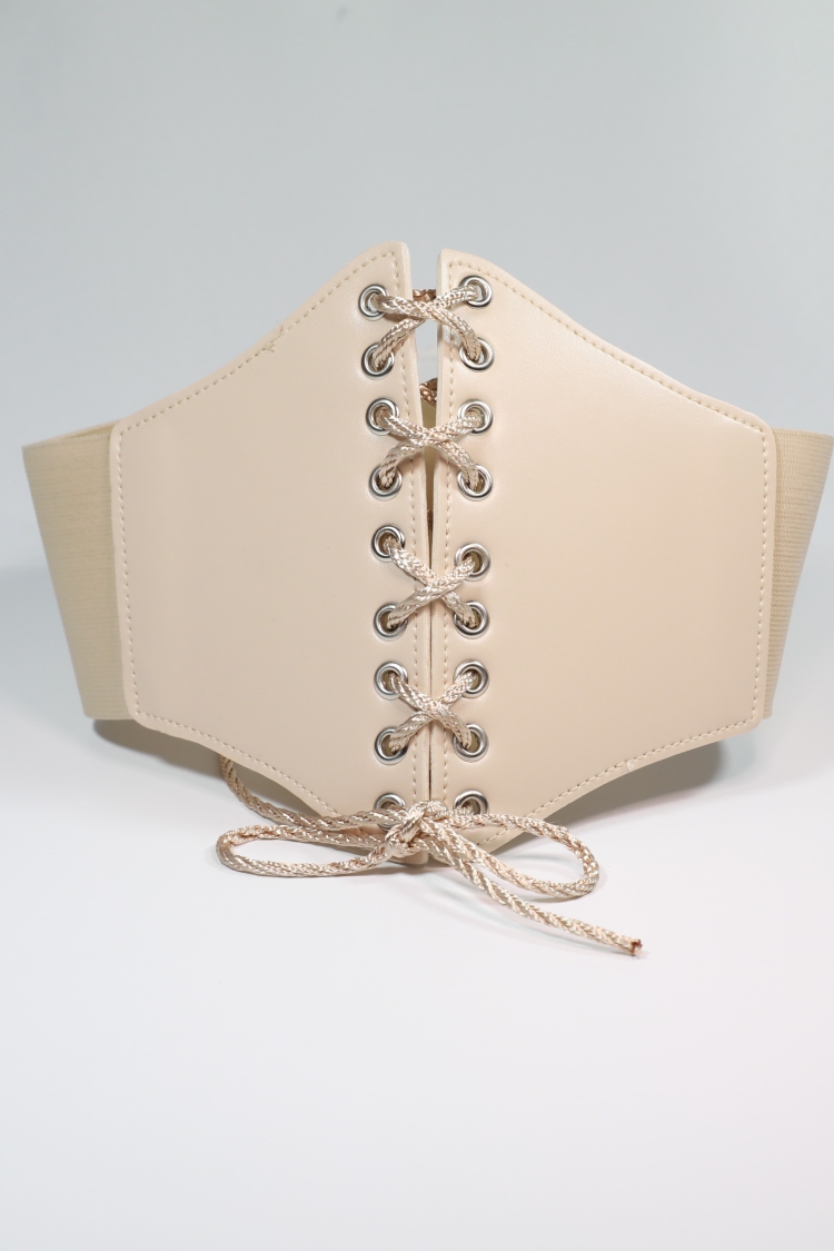 Elastic Women's Corset Belt With Lace Detail - Producer: Fiori - Wholesale Women Clothes - TheBS Women