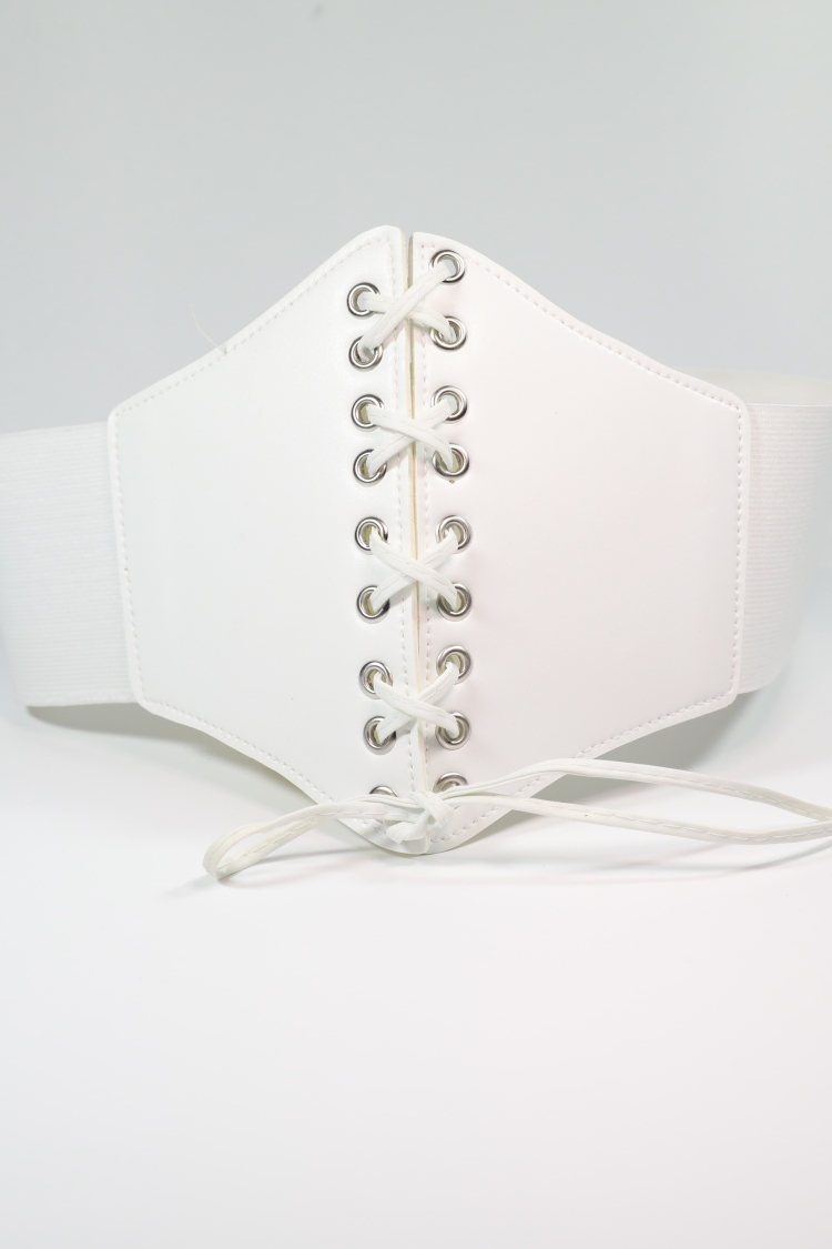Elastic Women's Corset Belt With Lace Detail - Producer: Fiori - Wholesale Women Clothes - TheBS Women