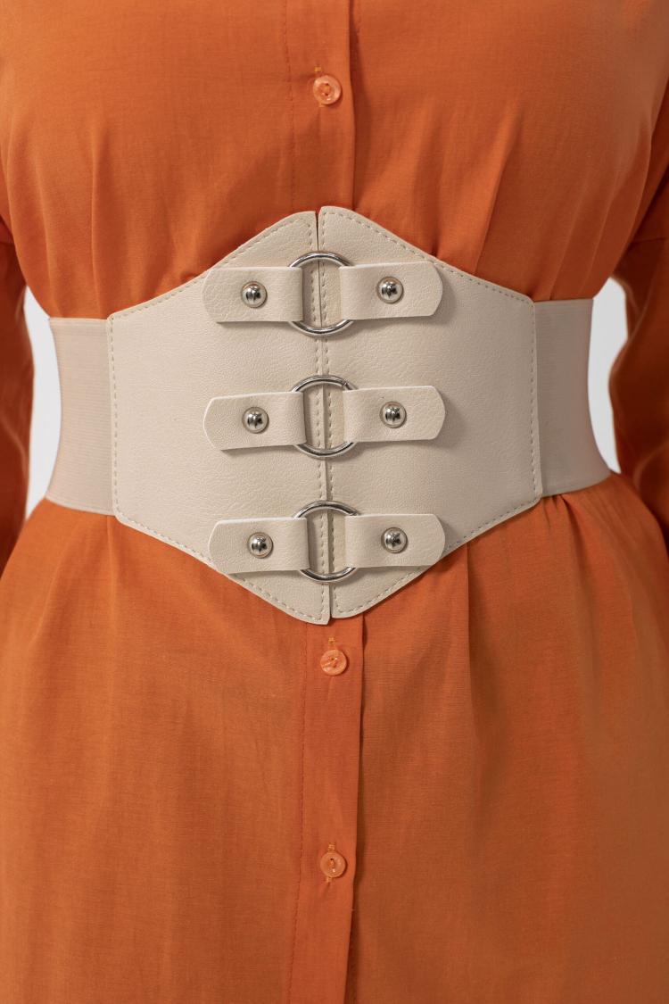 Corset Elastic Women's Belt With Ring Detail - Producer: Fiori - Wholesale Women Clothes - TheBS Women