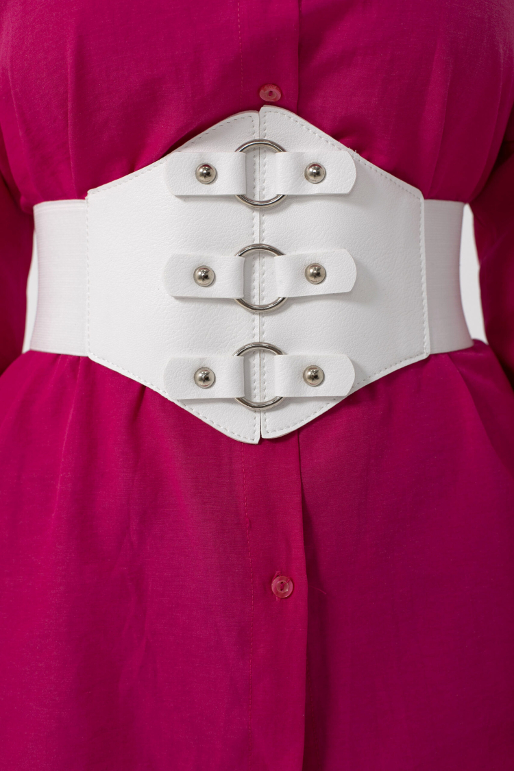 Corset Elastic Women's Belt With Ring Detail - Producer: Fiori - Wholesale Women Clothes - TheBS Women