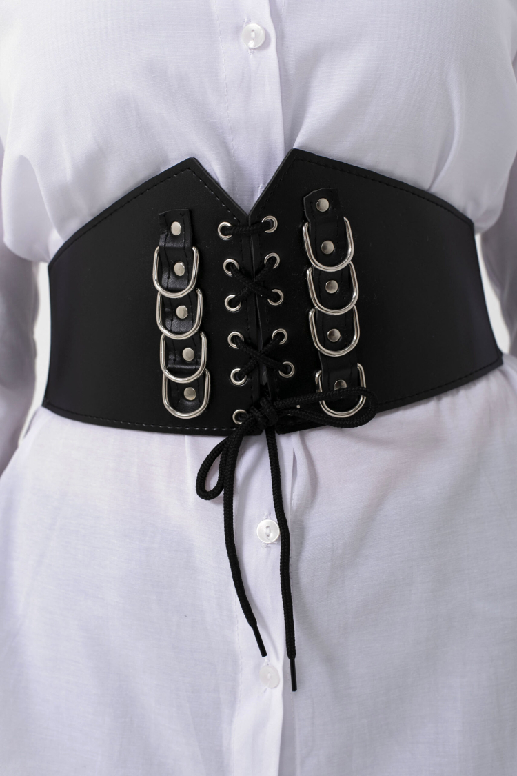 Elastic Women's Belt With Cord And Buckle - Producer: Fiori - Wholesale Women Clothes - TheBS Women