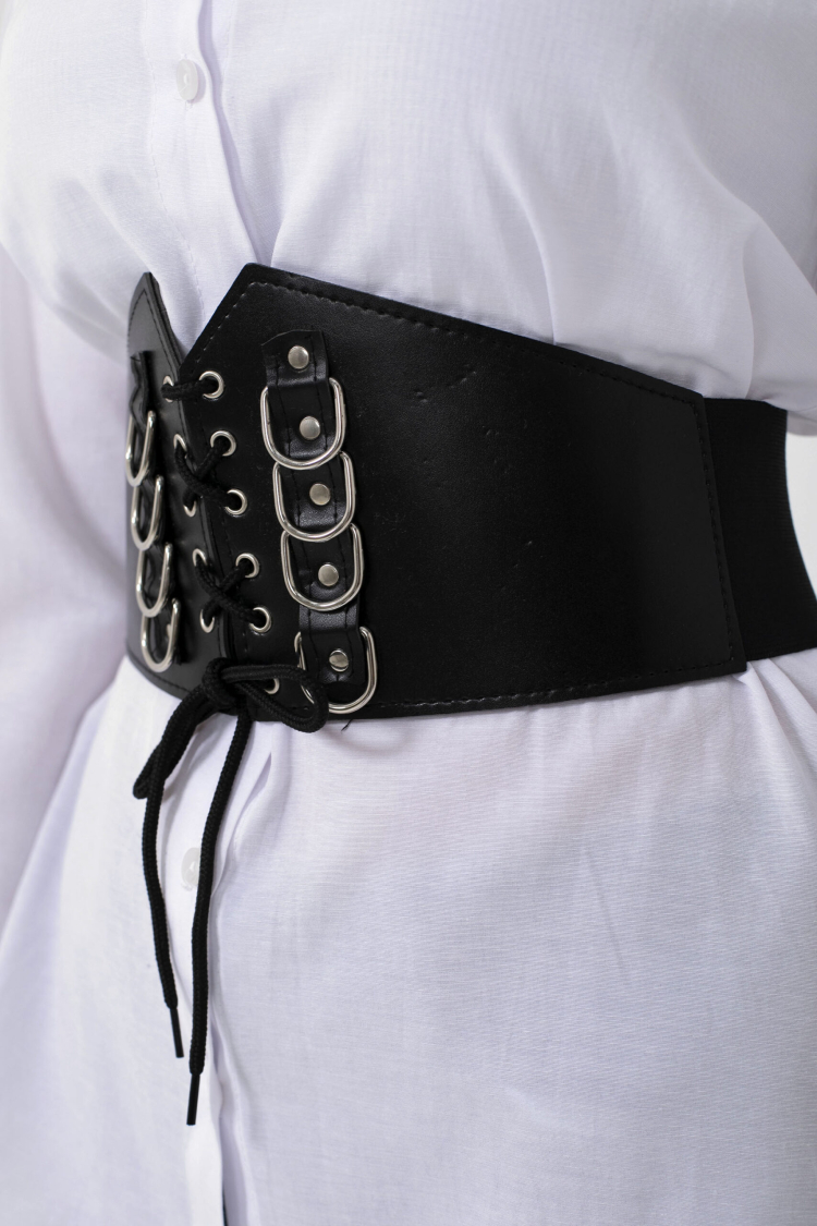 Elastic Women's Belt With Cord And Buckle - Producer: Fiori - Wholesale Women Clothes - TheBS Women