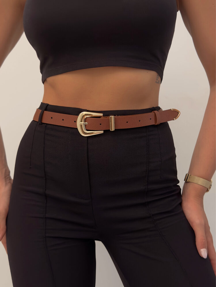 Bridge Buckle End Suit Women's Belt - Producer: Fiori - Wholesale Women Clothes - TheBS Women
