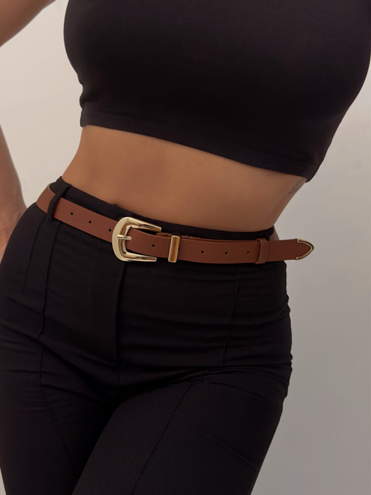 Bridge Buckle End Suit Women's Belt - Producer: Fiori - Wholesale Women Clothes - TheBS Women