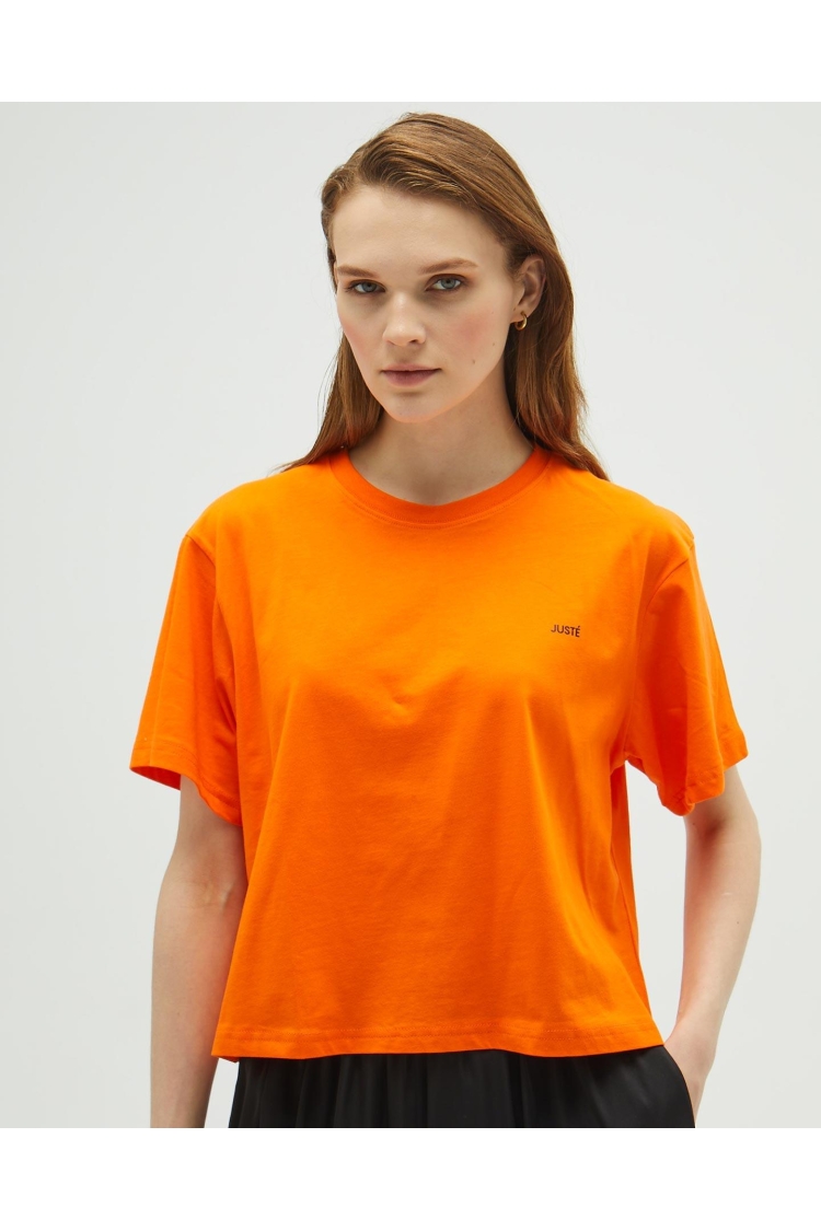 Oversize Crop T-shirt - Brand: Juste - Women & Kids, Baby Clothes Wholesale - TheBS Women