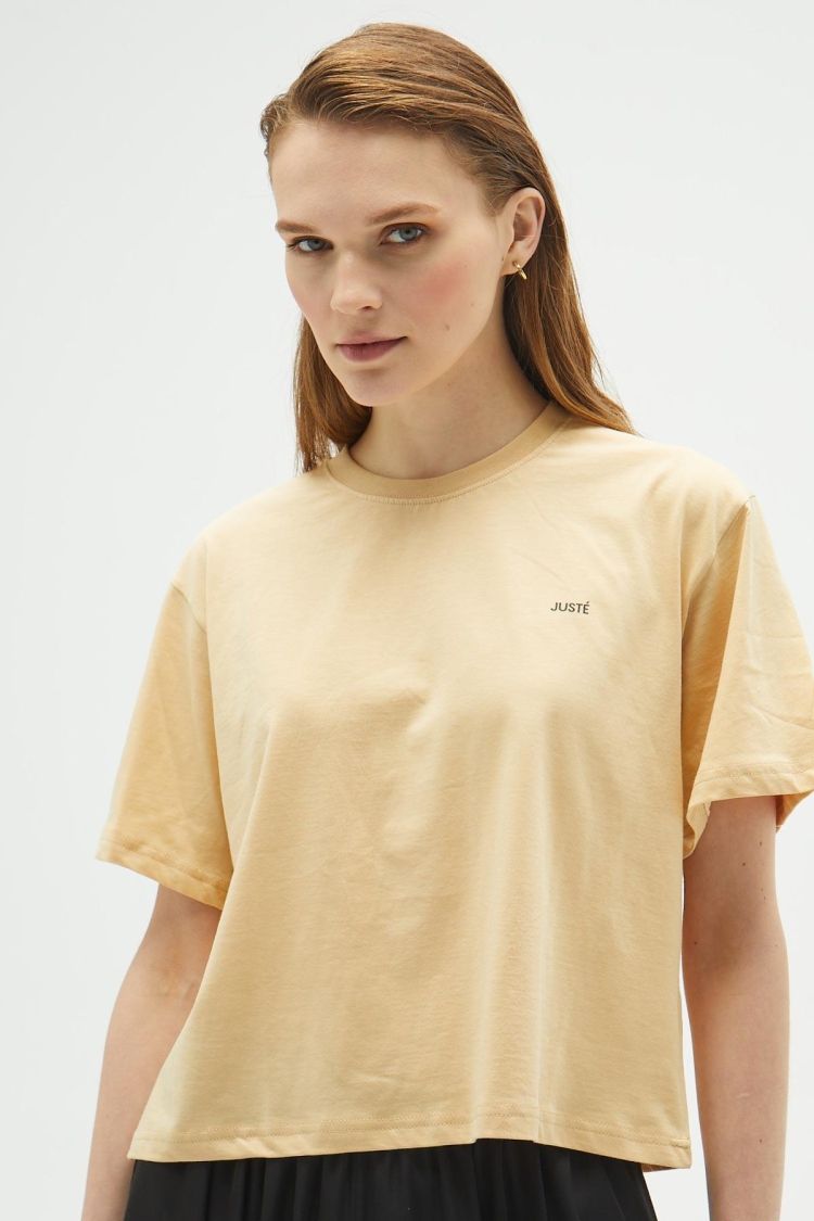 Oversize Crop T-shirt - Producer: Juste - Wholesale Women Clothes - TheBS Women