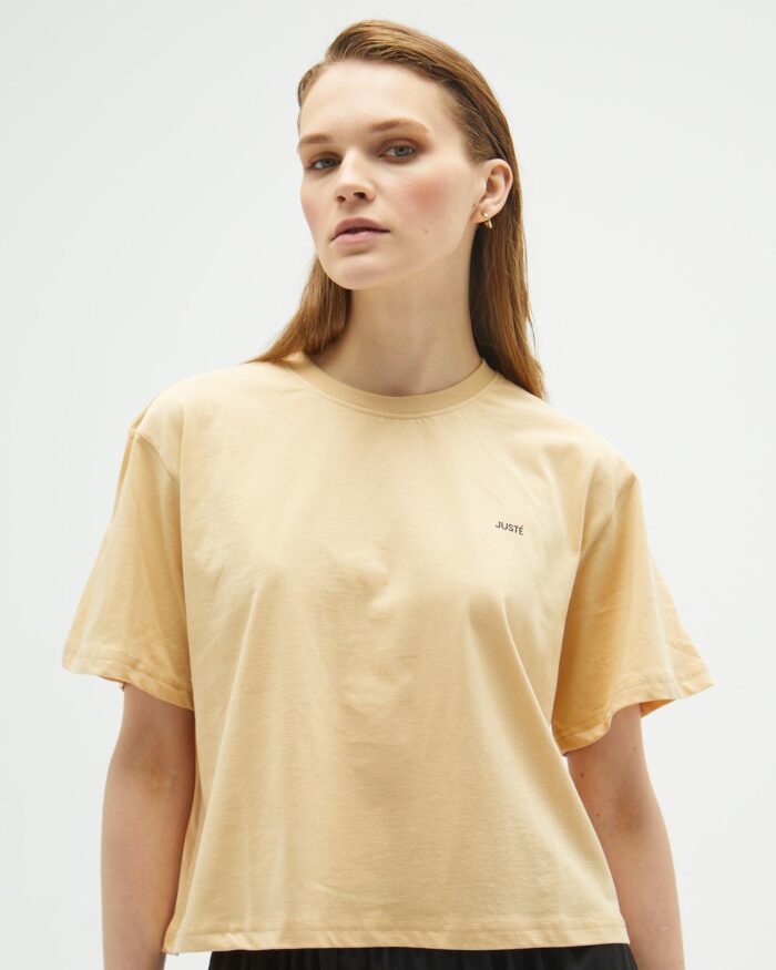 Oversize Crop T-shirt - Producer: Juste - Wholesale Women Clothes - TheBS Women