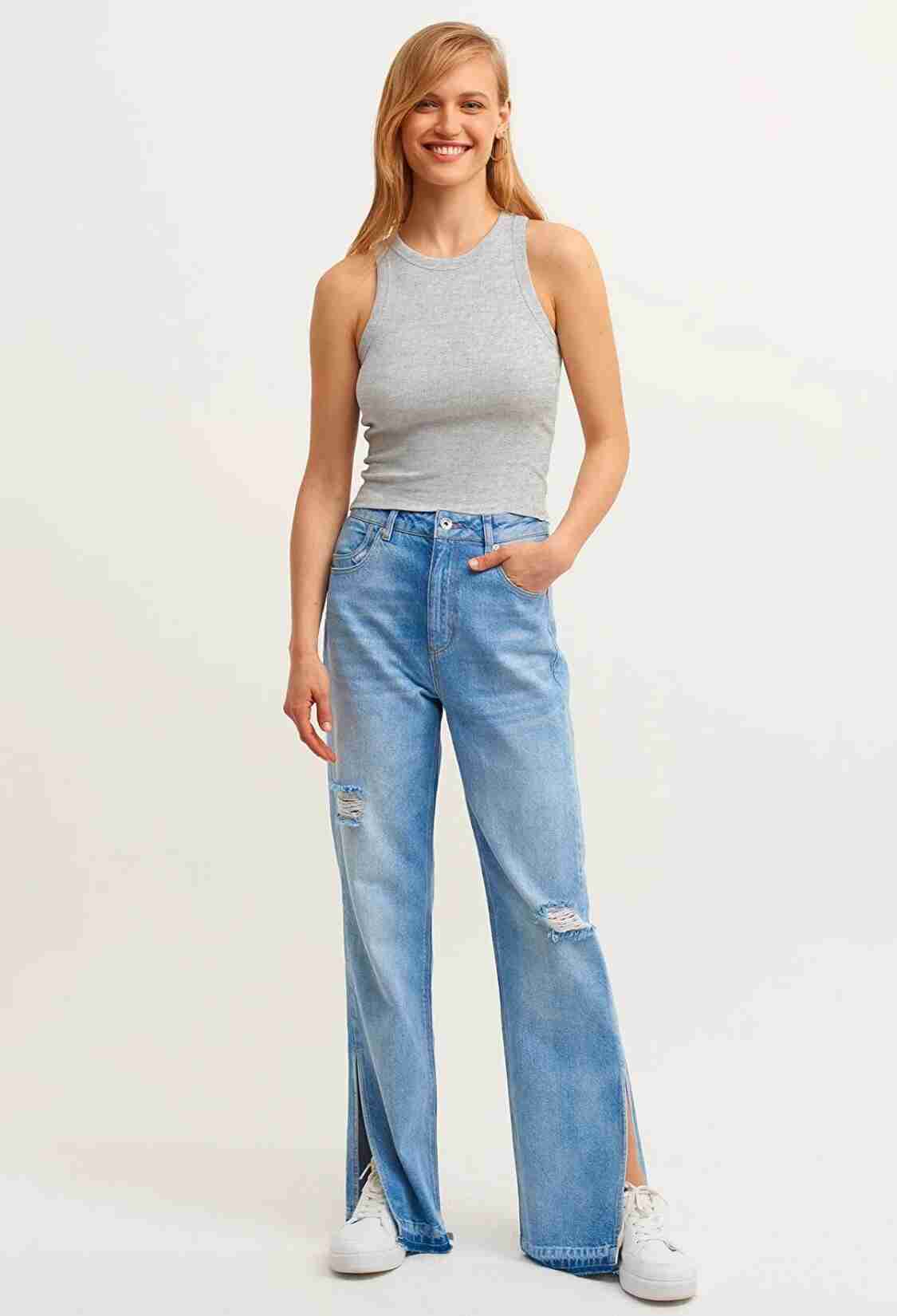Ribbed Halter Neck Knitted Undershirt - Brand: la & vetta - Women & Kids, Baby Clothes Wholesale - TheBS Women