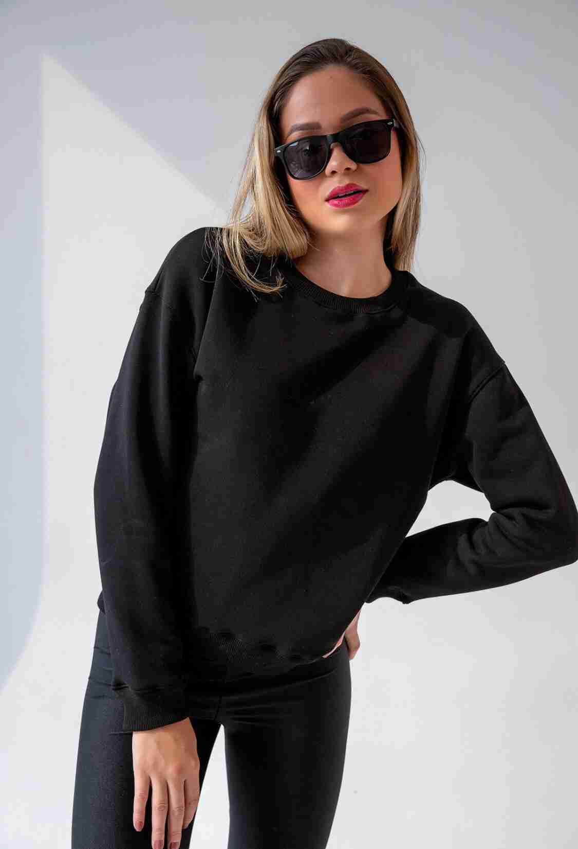 Relaxed Oversize Sweatshirt - Brand: la & vetta - Women & Kids, Baby Clothes Wholesale - TheBS Women