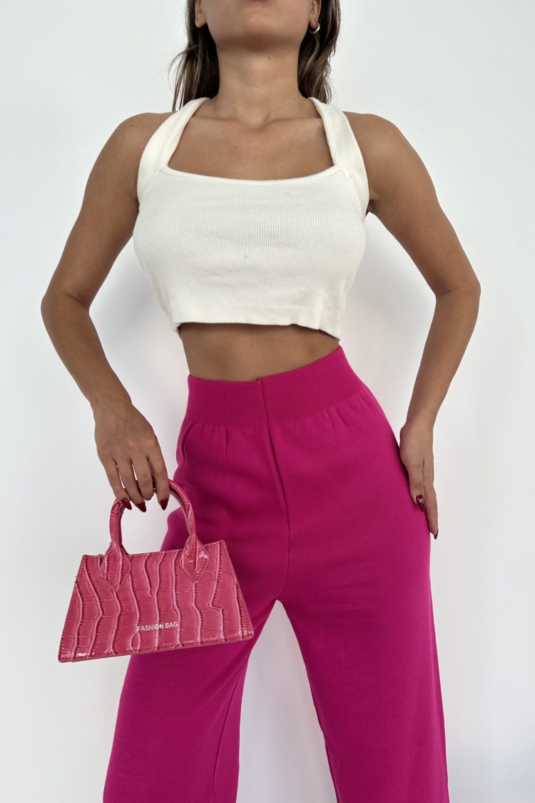 Stringless Plain Basic Trousers - Producer: My Fashion - Wholesale Women Clothes - TheBS Women