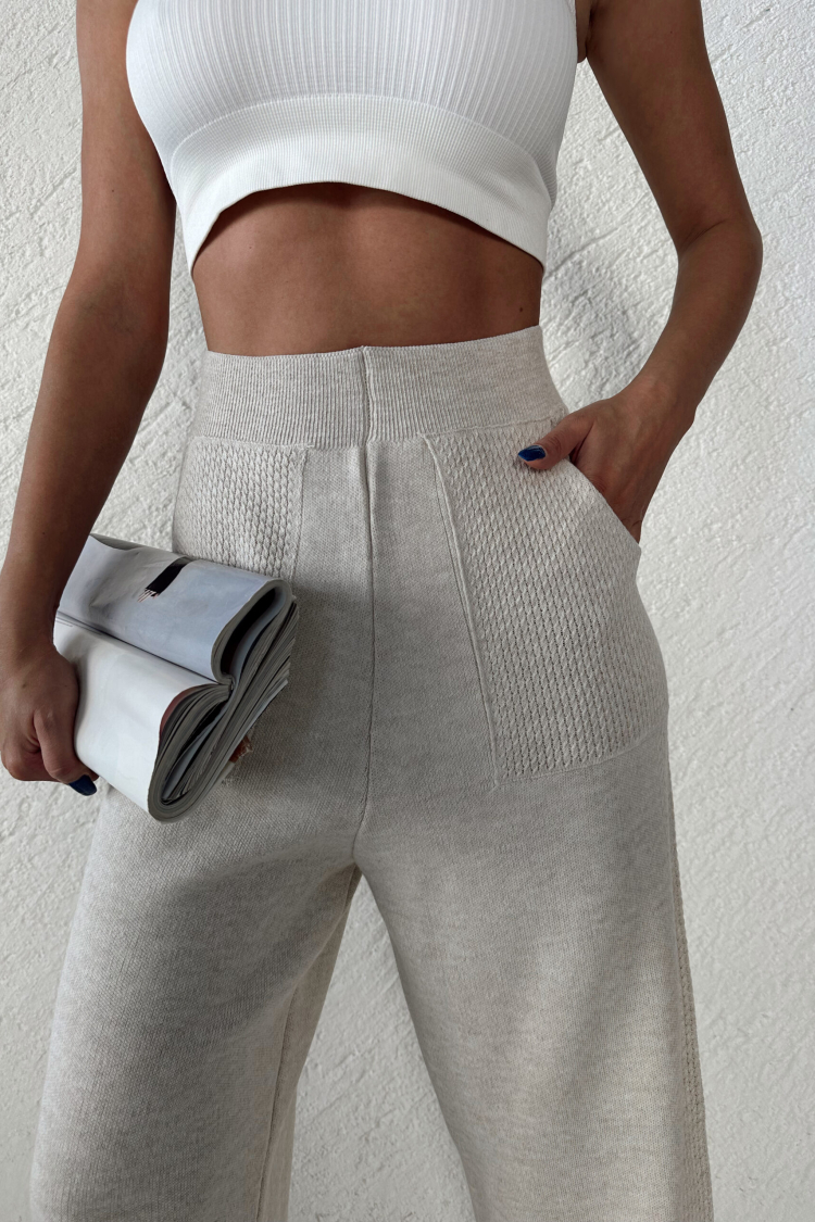 Patterned Trousers With Pockets - Producer: My Fashion - Wholesale Women Clothes - TheBS Women