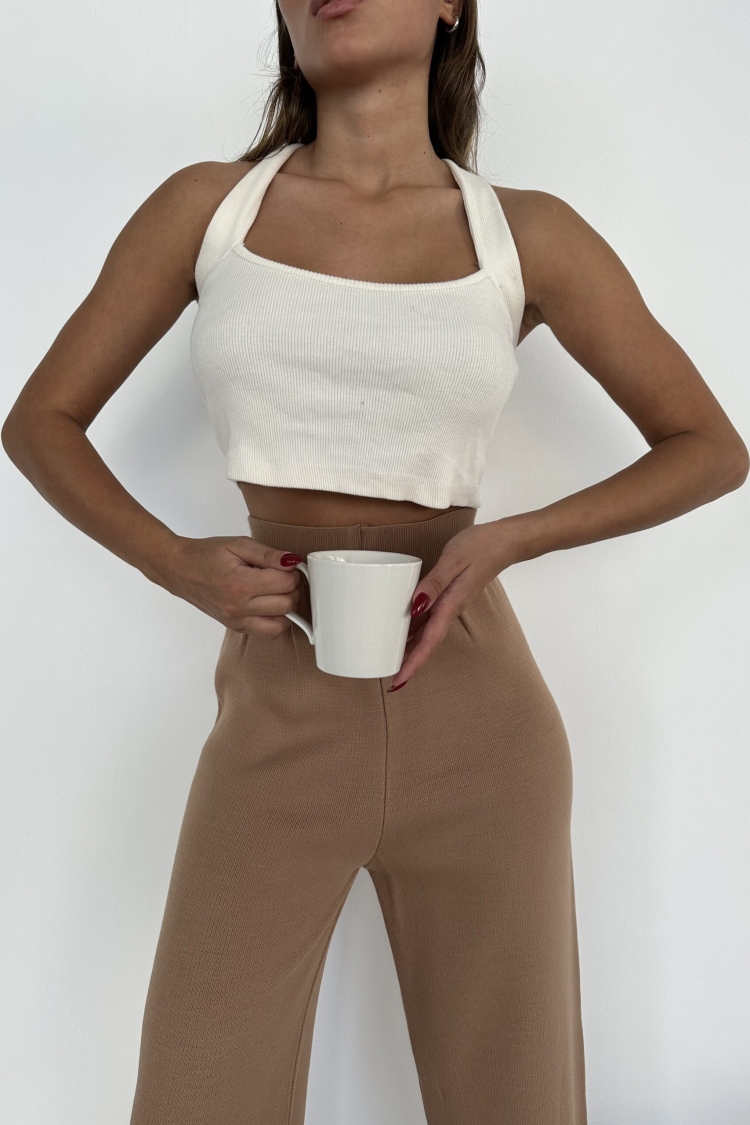 Stringless Plain Basic Trousers - Producer: My Fashion - Wholesale Women Clothes - TheBS Women