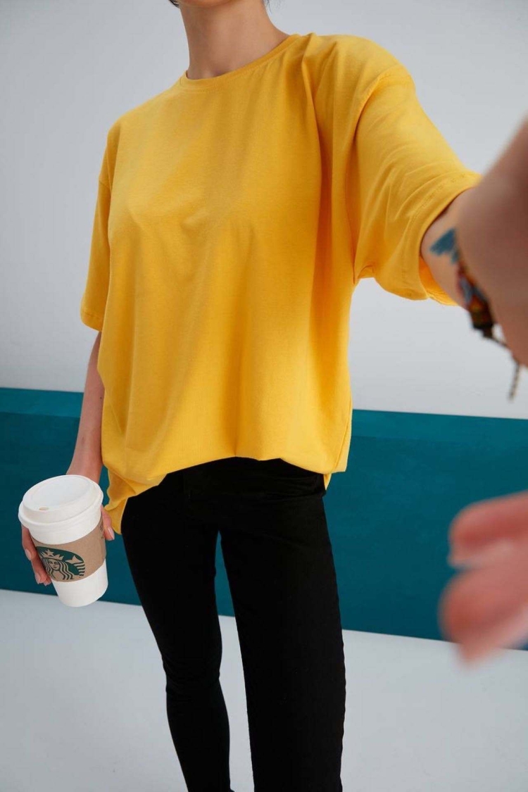 Basic Oversize T-shirt - Producer: My Fashion - Wholesale Women Clothes - TheBS Women