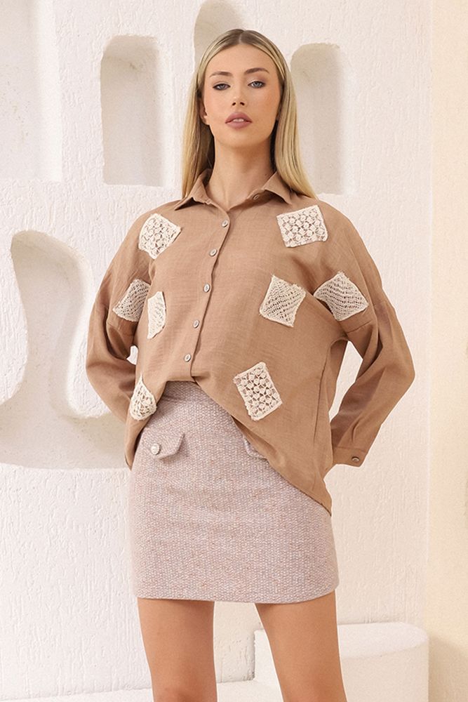 Stamp Mini Skirt - Producer: Topshow - Wholesale Women Clothes - TheBS Women