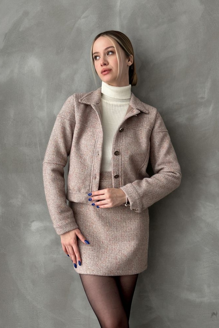 LightButtoned Bowl Coat - Producer: Topshow - Wholesale Women Clothes - TheBS Women