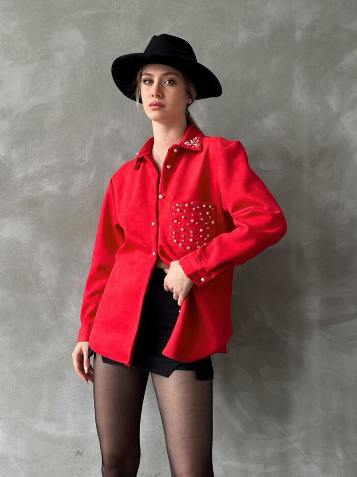 Pocket Tassel Shirt - Producer: Topshow - Wholesale Women Clothes - TheBS Women