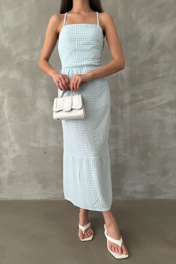 Strappy Ankle Length Dress - Producer: Topshow - Wholesale Women Clothes - TheBS Women