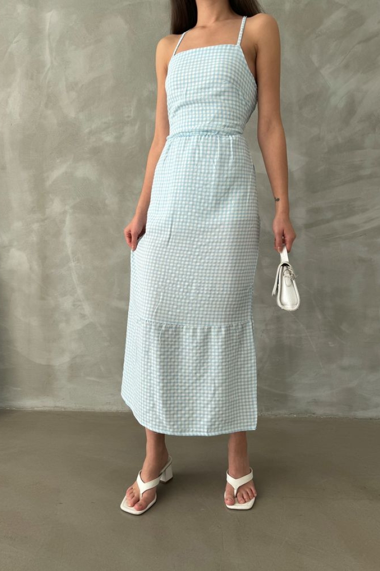 Strappy Ankle Length Dress - Producer: Topshow - Wholesale Women Clothes - TheBS Women