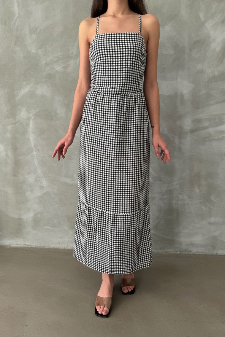 Strappy Ankle Length Dress - Producer: Topshow - Wholesale Women Clothes - TheBS Women