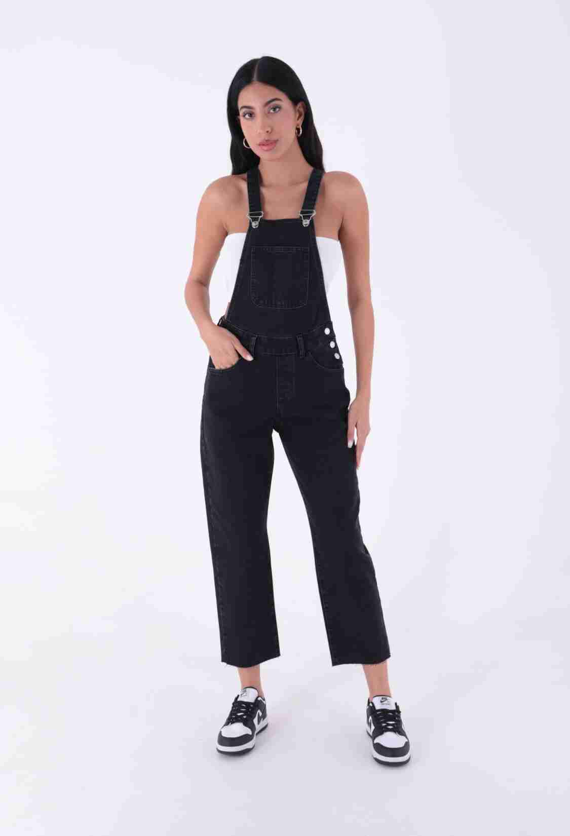 Denim Overalls - Anthracite - Brand: XLove - Women & Kids, Baby Clothes Wholesale - TheBS Women