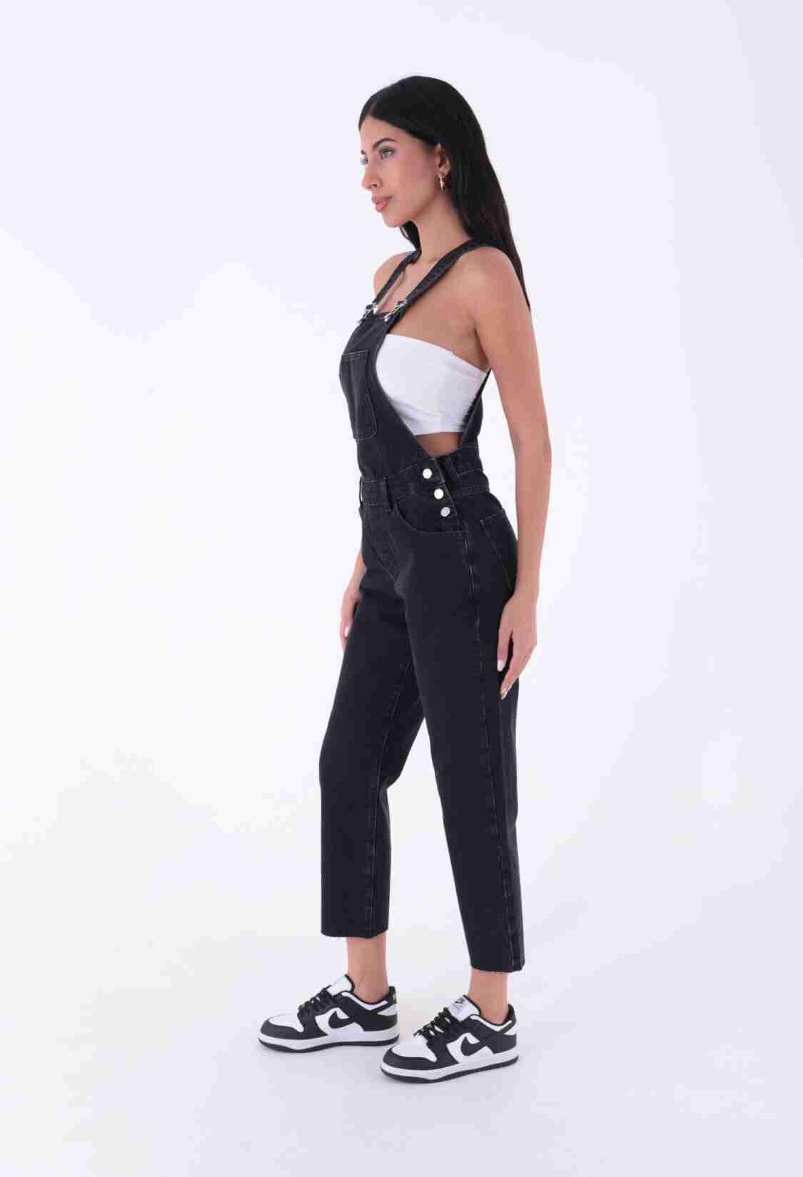 Denim Overalls - Anthracite - Brand: XLove - Women & Kids, Baby Clothes Wholesale - TheBS Women