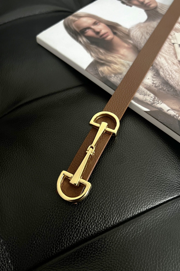 Thin Women's Belt With Long Buckle - Brand: Fiori - Women & Kids, Baby Clothes Wholesale - TheBS Women