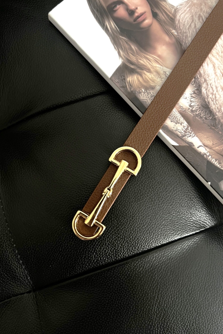 Thin Women's Belt With Long Buckle - Brand: Fiori - Women & Kids, Baby Clothes Wholesale - TheBS Women