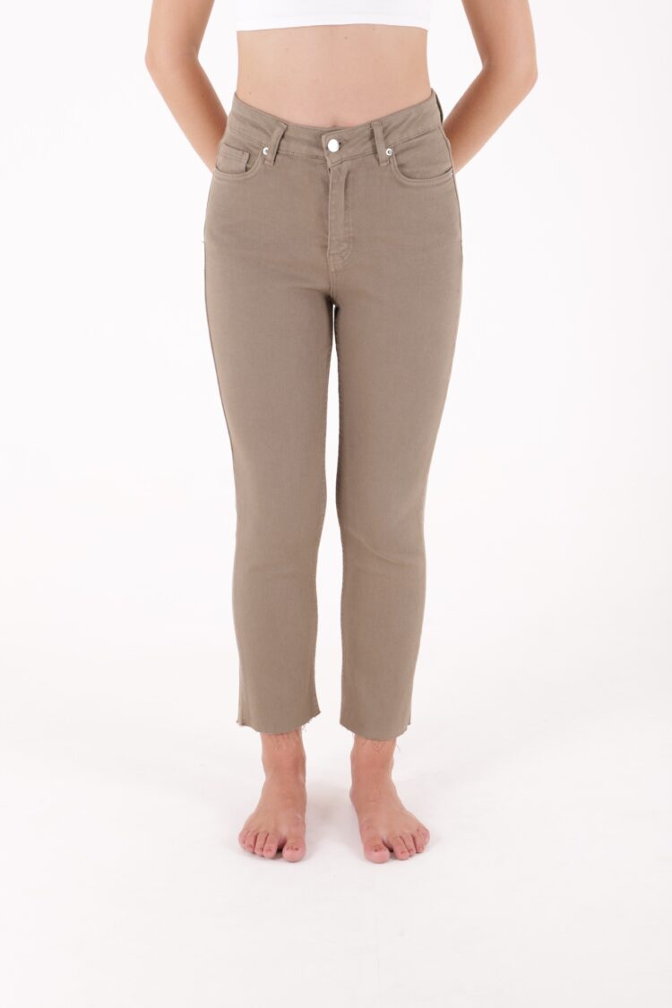Tassel Finished High Waist Mom Fit Jean - Brand: XLove - Women & Kids, Baby Clothes Wholesale - TheBS Women