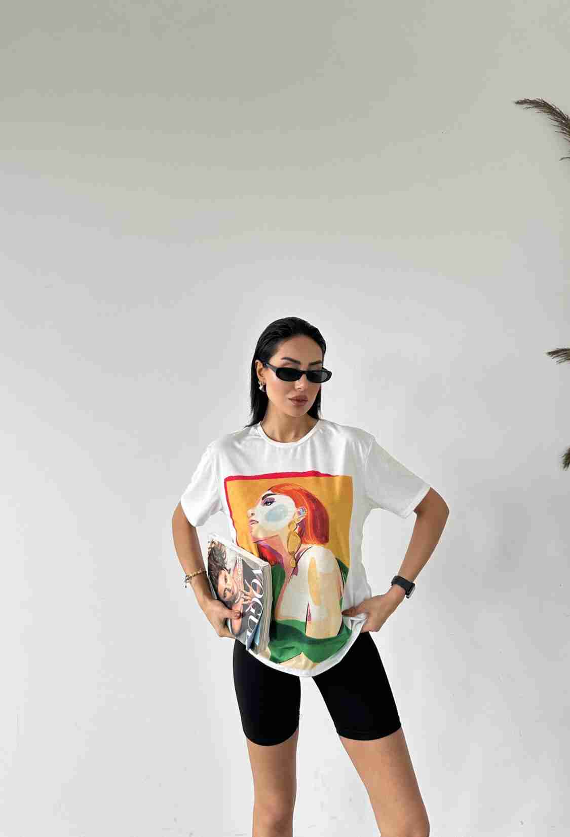 Girl's Contrast Printed T-shirt - Brand: Fiori - Women & Kids, Baby Clothes Wholesale - TheBS Women