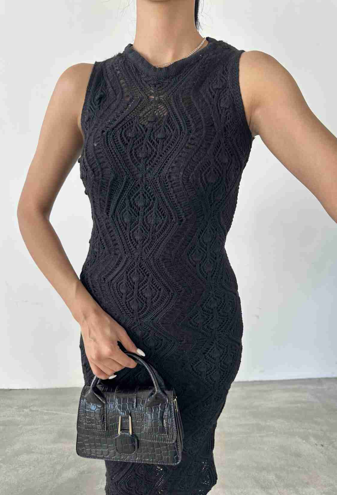 Openwork Knitwear Dress - Brand: Fiori - Women & Kids, Baby Clothes Wholesale - TheBS Women