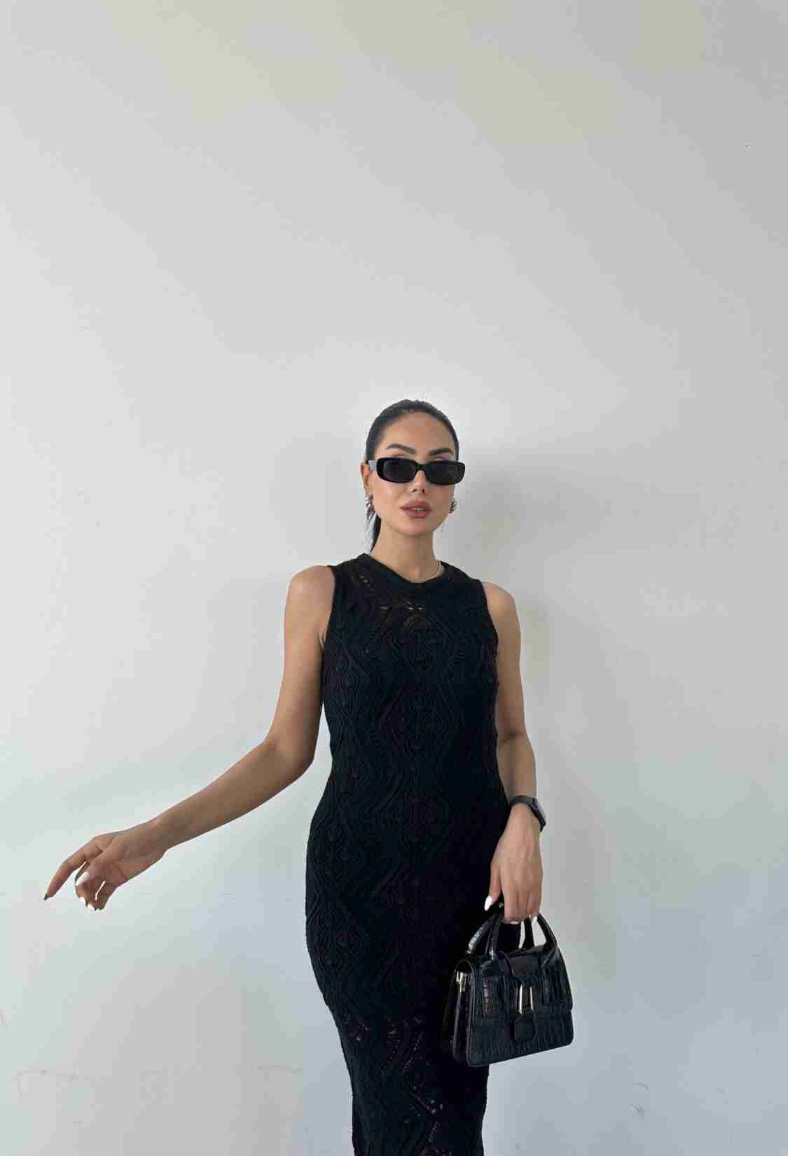 Openwork Knitwear Dress - Brand: Fiori - Women & Kids, Baby Clothes Wholesale - TheBS Women