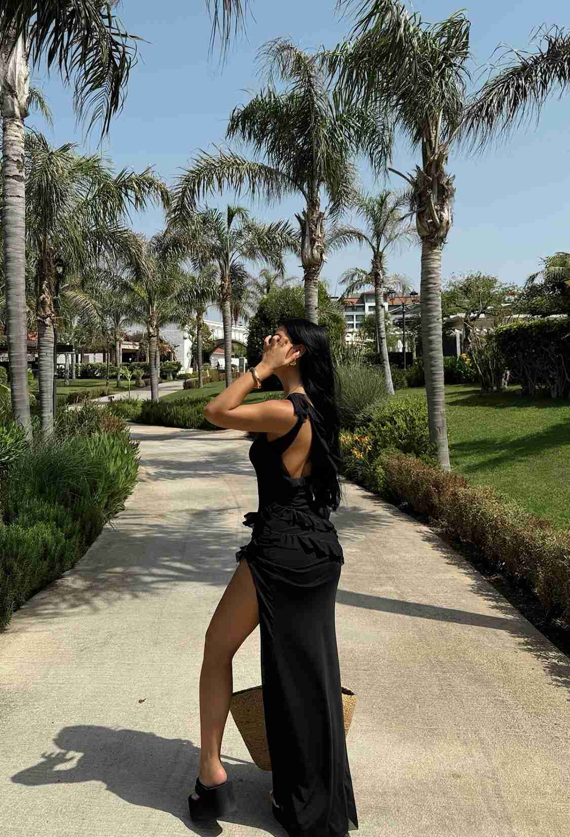 Astrid Slit Long Dress - Brand: EYYO ATELIER - Women & Kids, Baby Clothes Wholesale - TheBS Women