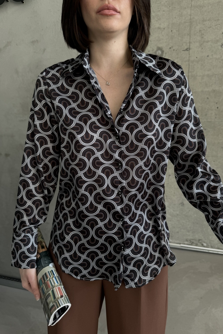 Labyrinth Pattern Shirt - Brand: My Fashion - Women & Kids, Baby Clothes Wholesale - TheBS Women