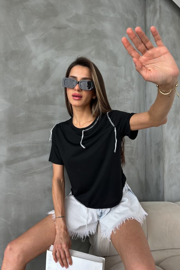 D 2629 Shepherd Stitched T-Shirt - Brand: Topshow - Women & Kids, Baby Clothes Wholesale - TheBS Women