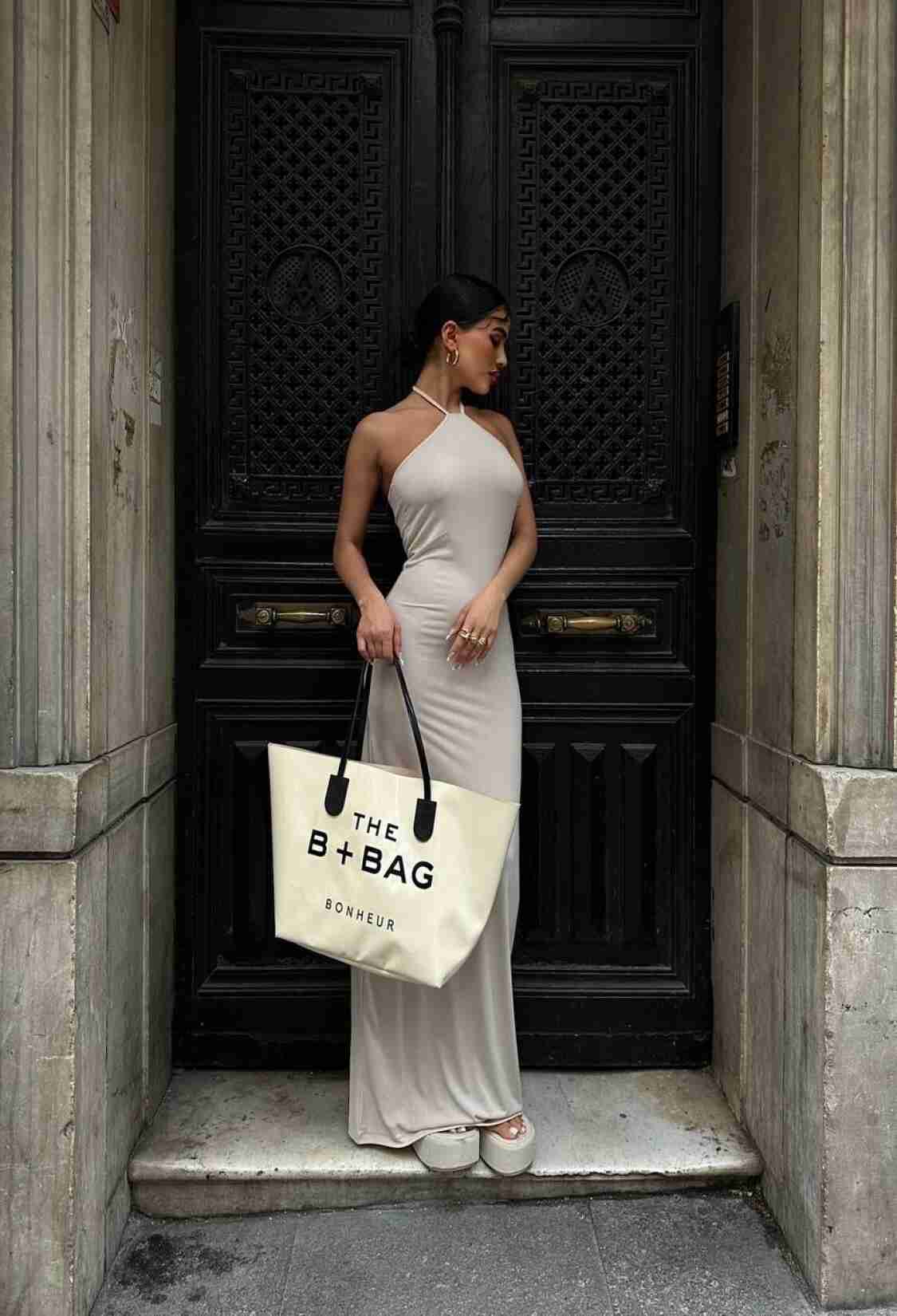 Halter NeckBackless Maxi Length Sandy Dress - Brand: Fiori - Women & Kids, Baby Clothes Wholesale - TheBS Women