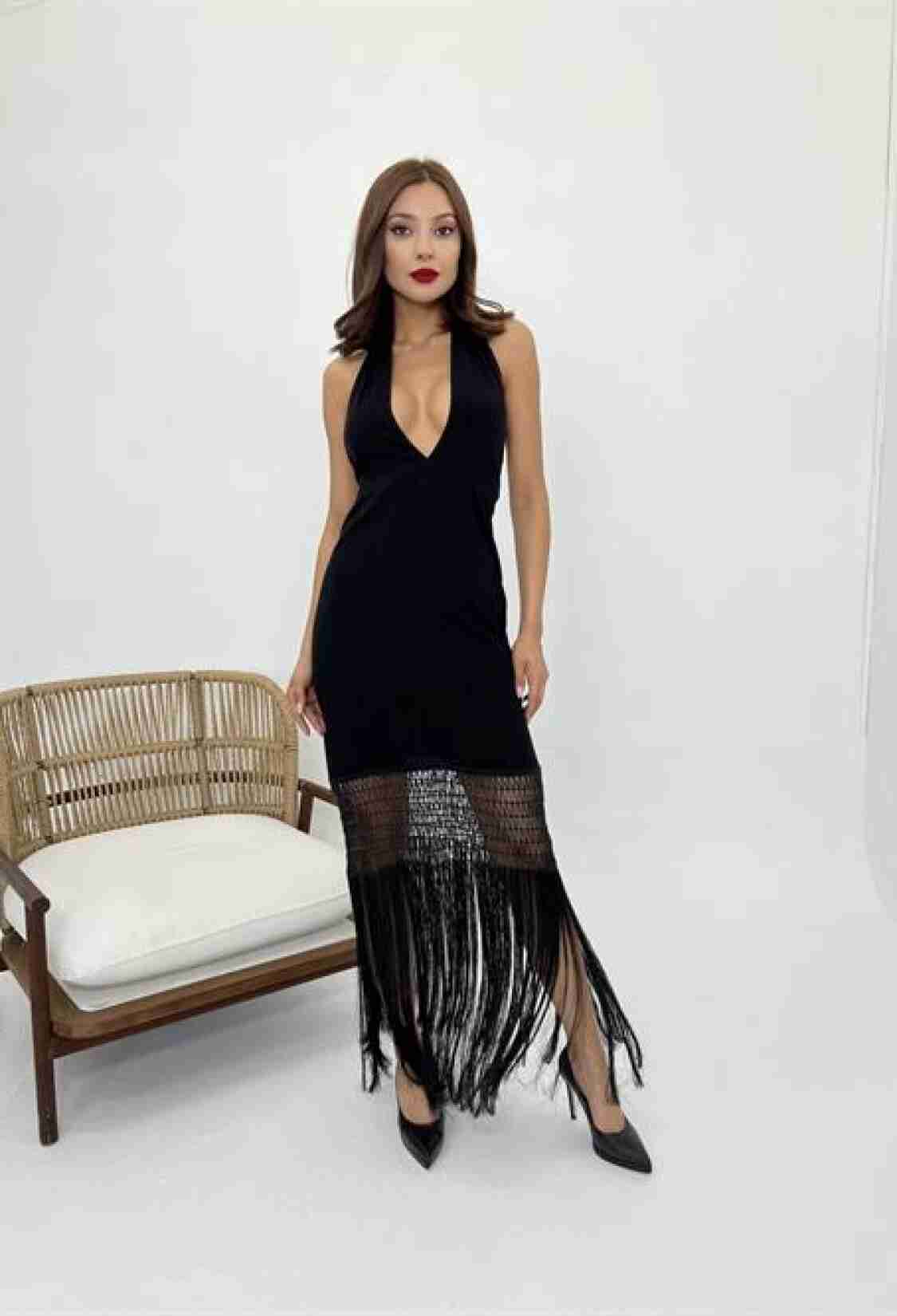 Dress - Black - Brand: Fame - Women & Kids, Baby Clothes Wholesale - TheBS Women