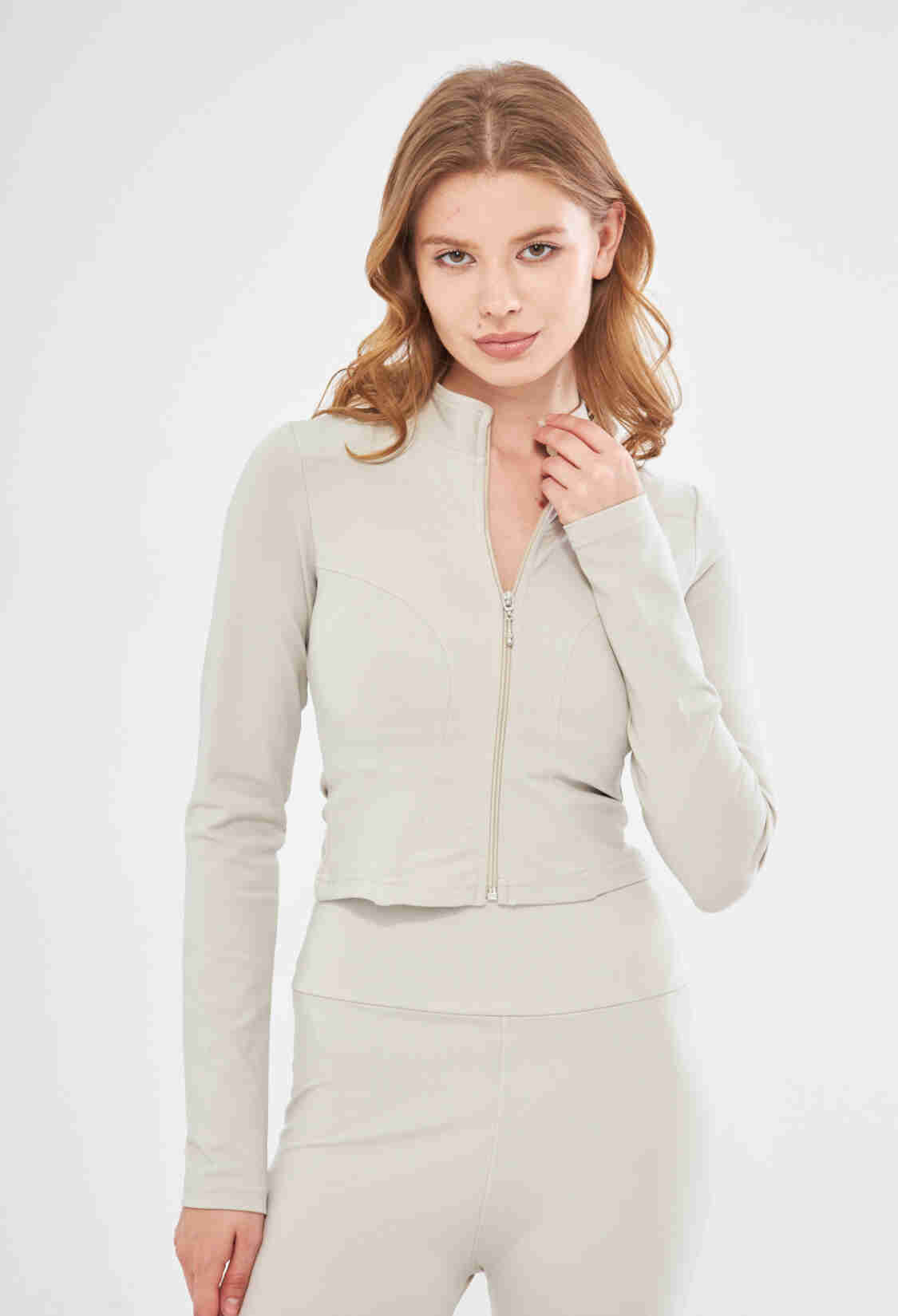 Ally Sporty Jacket In Beige - Brand: Evable - Women & Kids, Baby Clothes Wholesale - TheBS Women