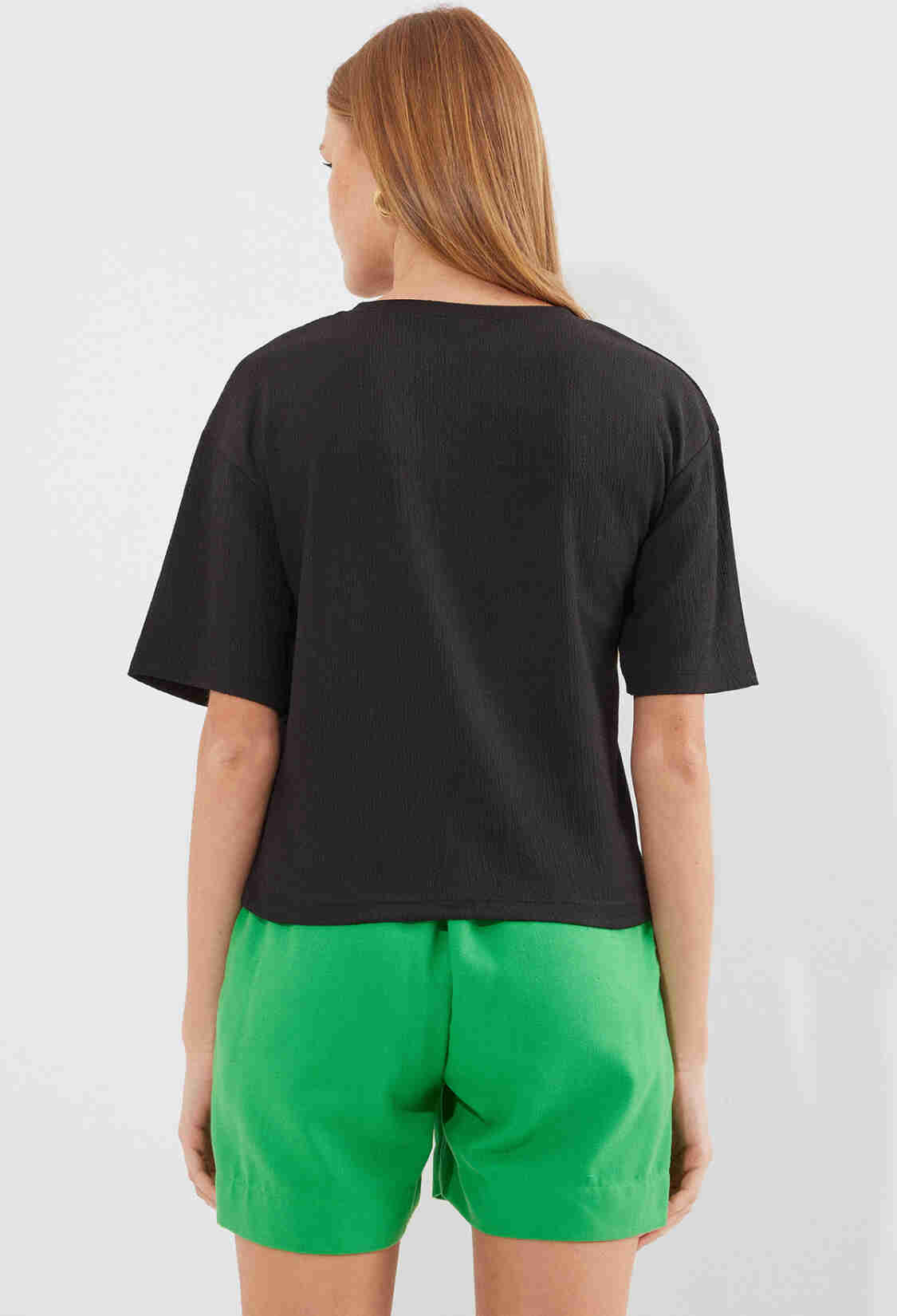 Printed Knitted Basic T-Shirt - Brand: Bigdart - Women & Kids, Baby Clothes Wholesale - TheBS Women
