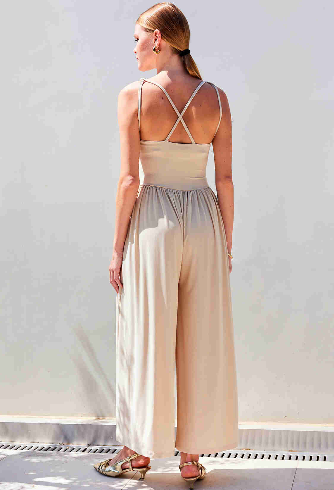 Wide Leg Strap Jumpsuit - Brand: Bigdart - Women & Kids, Baby Clothes Wholesale - TheBS Women
