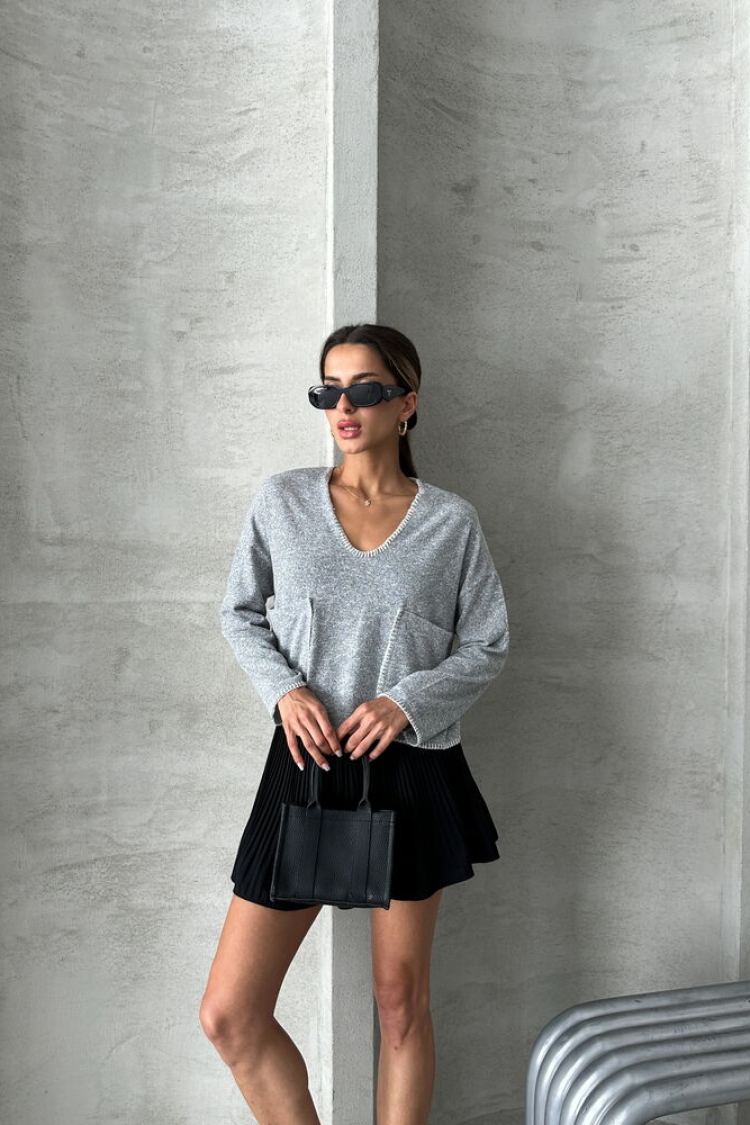 Shepherd Stitched Knit Blouse - Brand: Topshow - Women & Kids, Baby Clothes Wholesale - TheBS Women