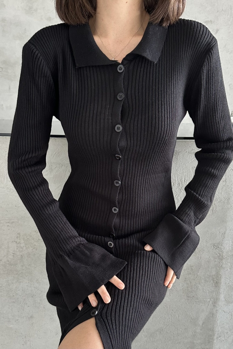 Buttoned Dress - Brand: My Fashion - Women & Kids, Baby Clothes Wholesale - TheBS Women