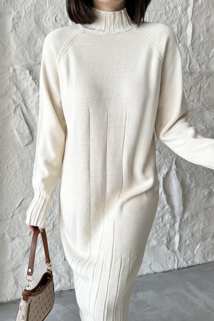 Mixed Ribbed Dress - Brand: My Fashion - Women & Kids, Baby Clothes Wholesale - TheBS Women
