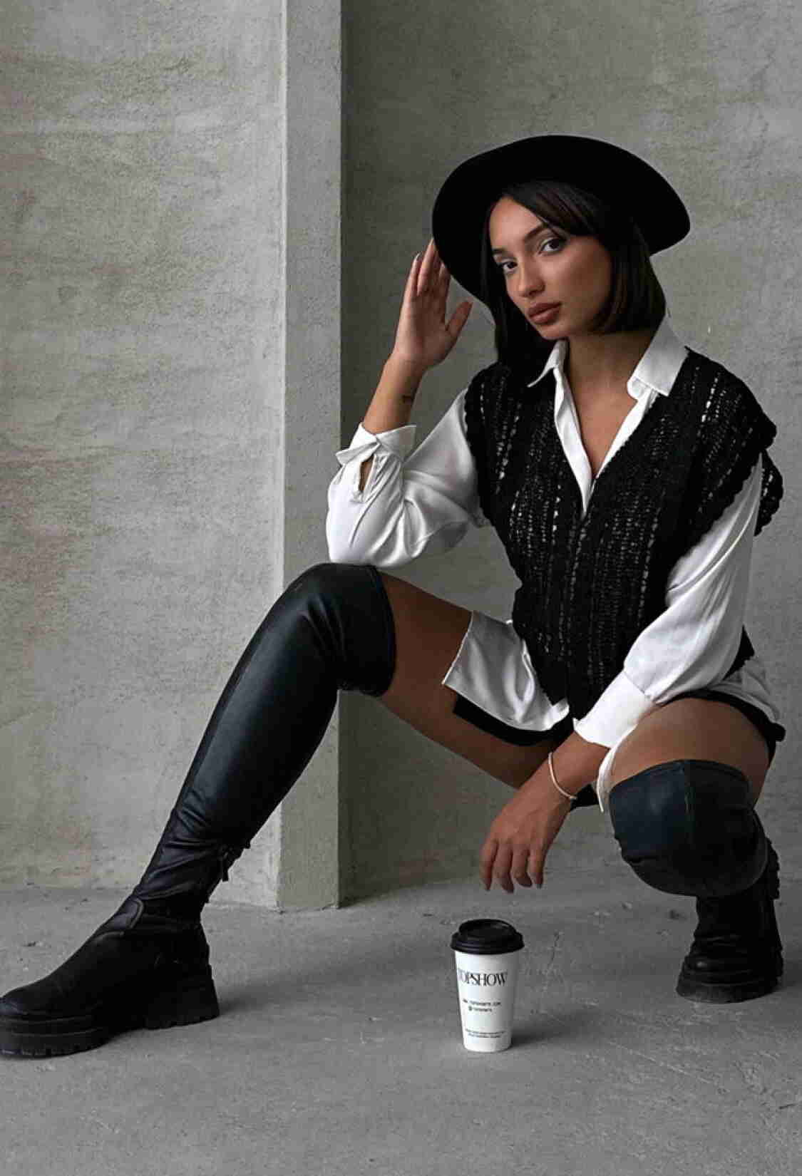 Hair Braided V Neck Blouse - Brand: Topshow - Women & Kids, Baby Clothes Wholesale - TheBS Women