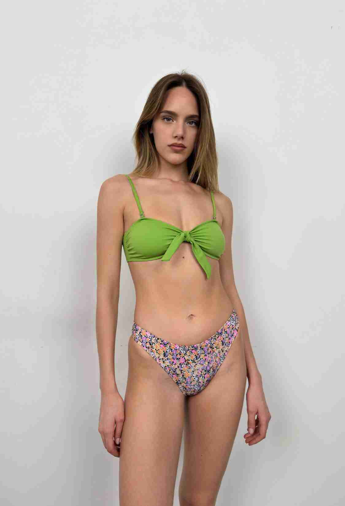 Bow Detail Floral Bikini Suit - Brand: Black Fashion - Women & Kids, Baby Clothes Wholesale - TheBS Women