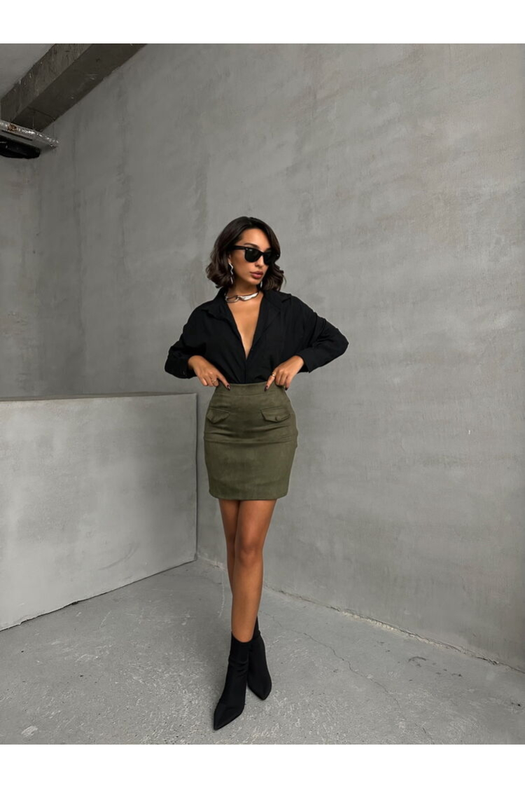 Pocket Skirt - Brand: Topshow - Women & Kids, Baby Clothes Wholesale - TheBS Women